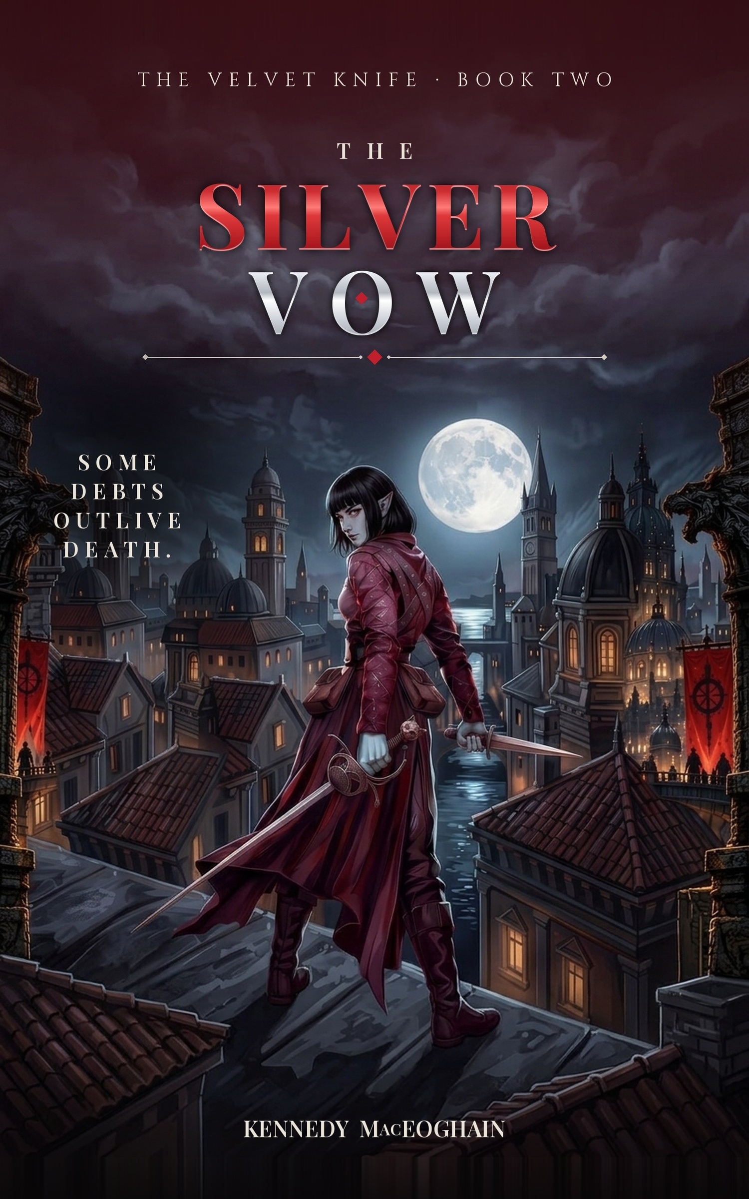 The Silver Vow — Book Two cover (The Velvet Knife series)